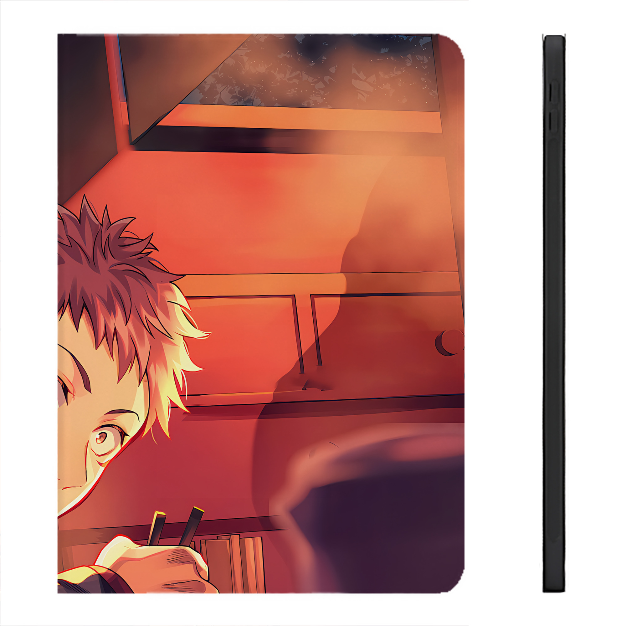 （画像用） 呪術廻戦 Jujutsu Kaisen IPadケース ペンホルダー付き ブックスタイルデザイン